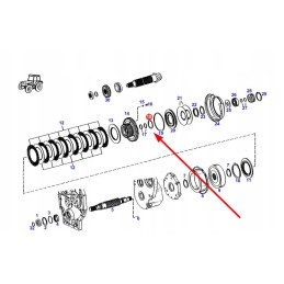 F824100320330 O žiedas 70 x 3mm