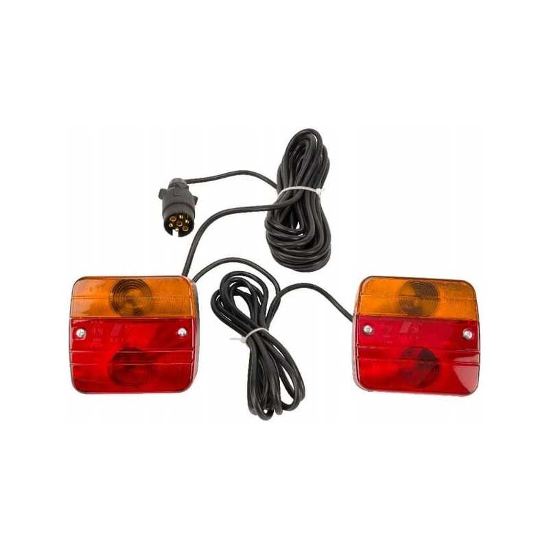 Prisukamų galinių žibintų rinkinys 7 5m LA65005 gop