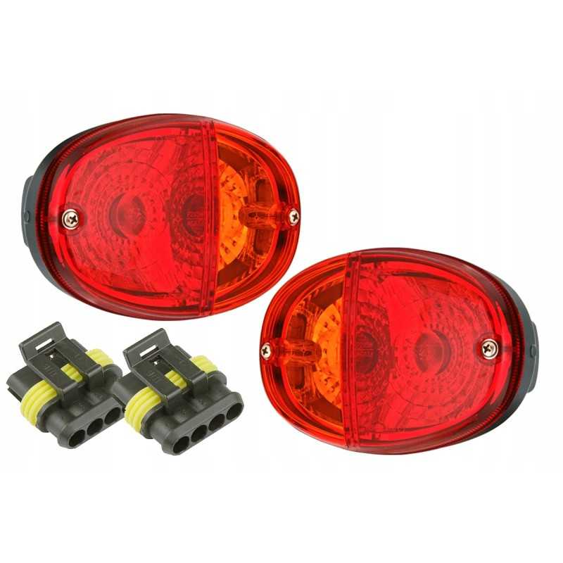 Zetor Claas New Holland Proxima JCB 2x galinis žibintas