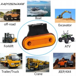 LED šoninis žymeklis 12 24v