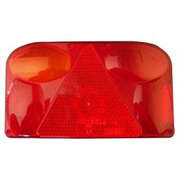 Liko stiklo lempos gaubto priekaba