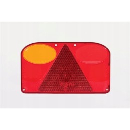 Liko stiklo lempos gaubto priekaba