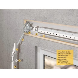 Schellenberg 11105 pavaros strypas guoliams