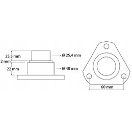 Fendt john deere apl345 350 kaištis