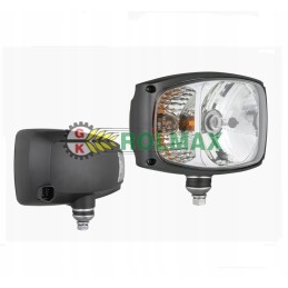 H4 priekinis žibintas su deutsch dt04 6s jungtimi, dešinė 24v