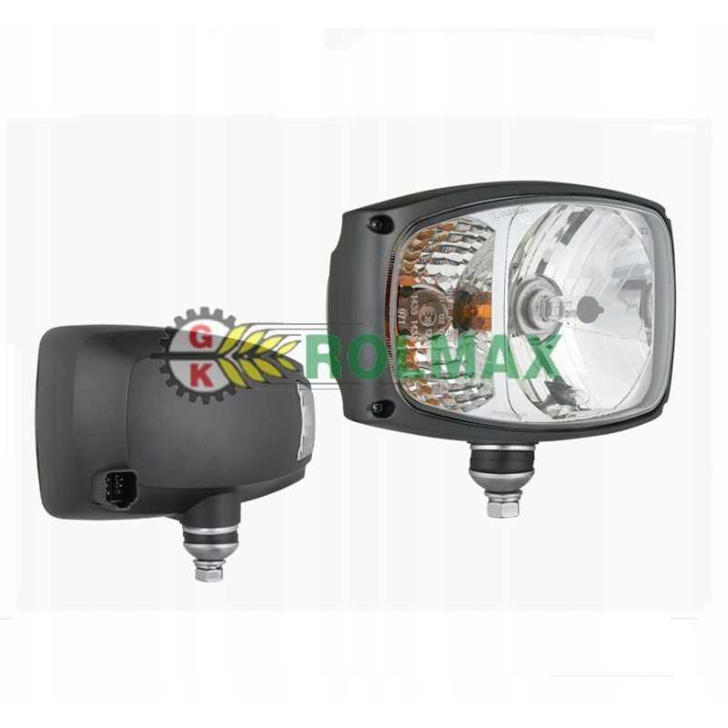 H4 priekinis žibintas su deutsch dt04 6s jungtimi, dešinė 24v