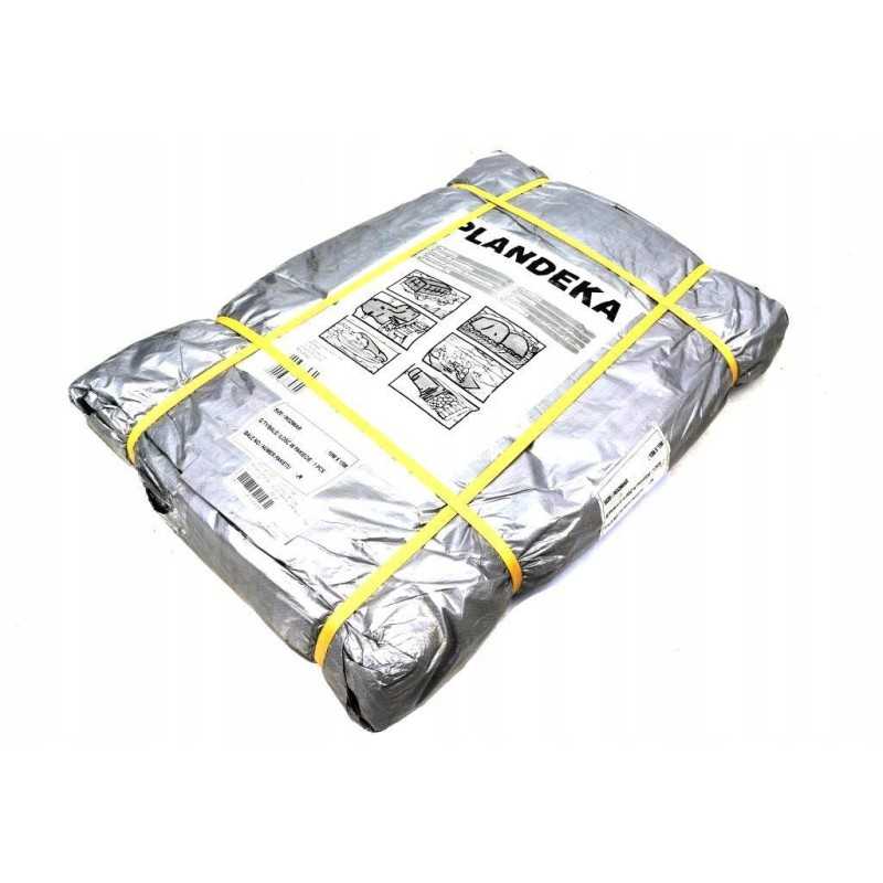 Tvirtas tentas 10x12m sidabrinis, svoris 110g m2 m