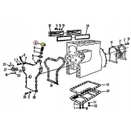 Alyvos užpildymo dangtelis 50502050 c 360 zetor 50502050
