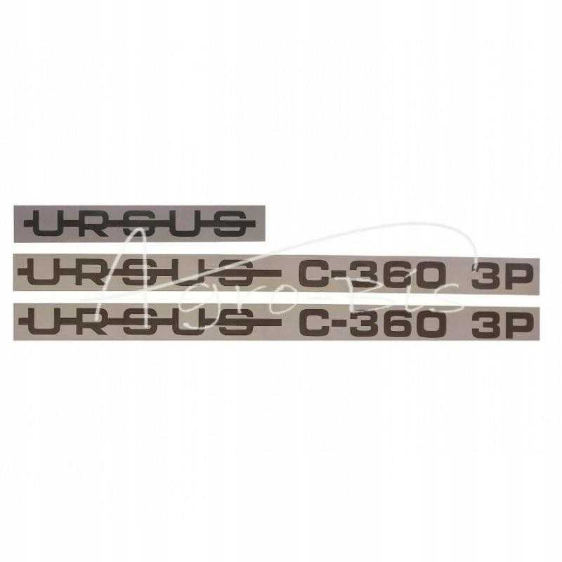 Ursus C 360 3p ženklų rinkinys