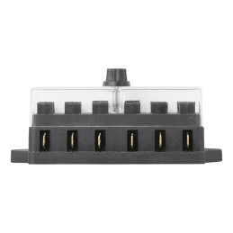 Universali saugiklių dėžutė, 6 kartų, 12 24v