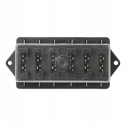 Universali saugiklių dėžutė, 6 kartų, 12 24v