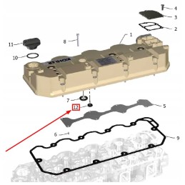 K0067000 sandarinimo žiedas 10 x 18 x 4