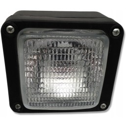 Stačiakampė darbo lempa h3 12v 55w halogeninė