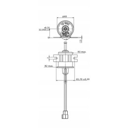 12v elektrinis Kramp kuro siurblys