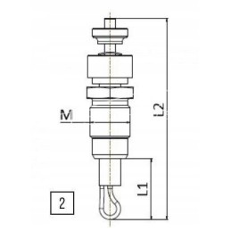 Uždegimo žvakės korpusas Mccormick 000 159 25 01 000 15
