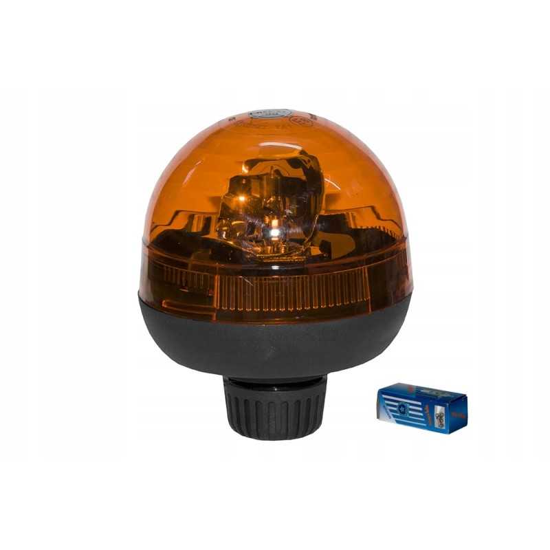 Blykstė su lempute, sumontuota ant kištuko