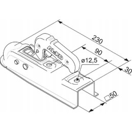 AK7 rutulinis kablys