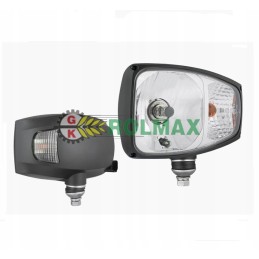 H4 žibintas su deutsch dt04 6s jungtimi, kairysis, 24v