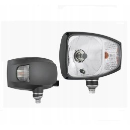 H4 žibintas su deutsch dt04 6s jungtimi, kairysis, 24v