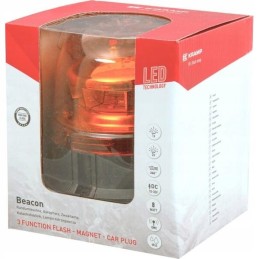 Rooster LED blykstės lempa su magnetu ir EMC kištuku