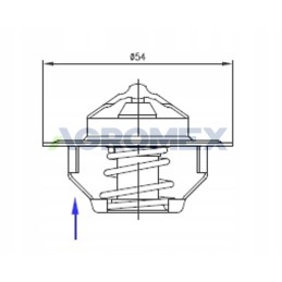 Termostatas ford 83913835