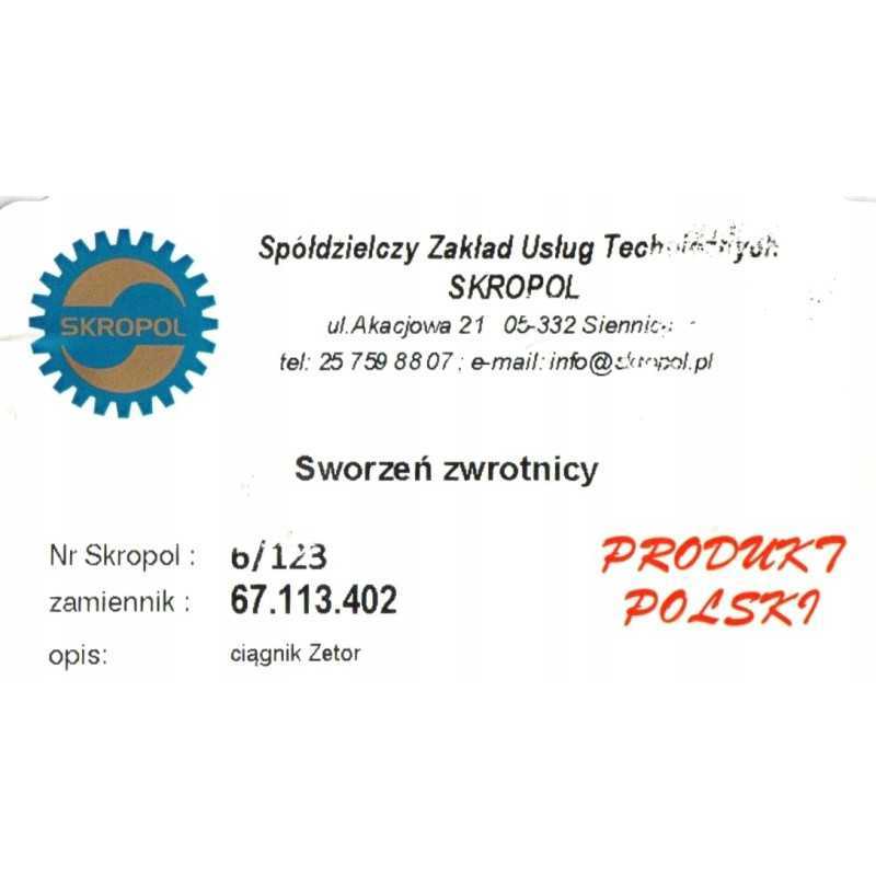 Smeigtukas Zetor 3320 7711 67113402 Skropol