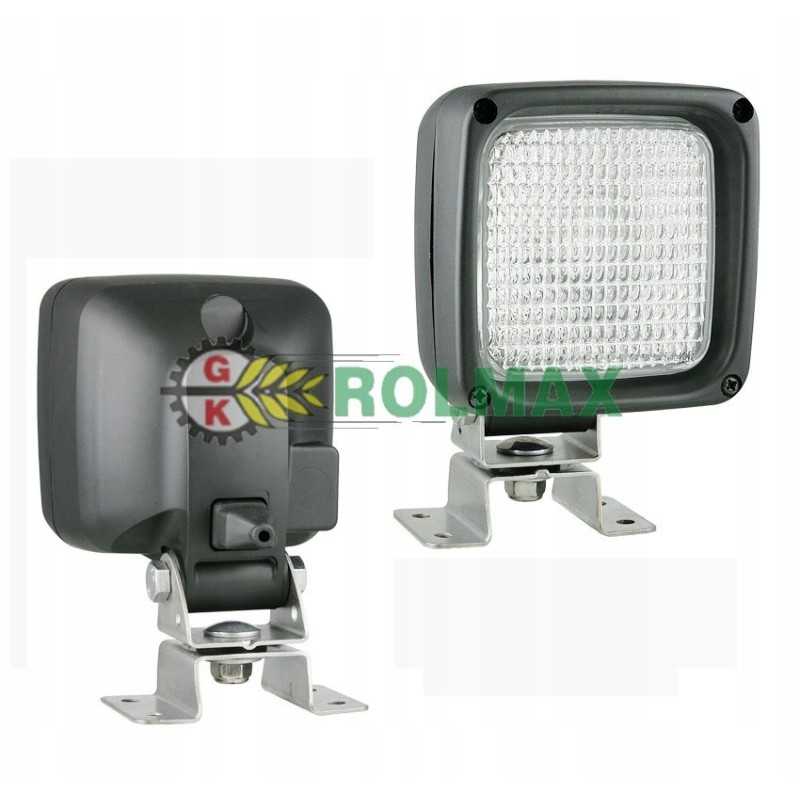 Halogeninė darbo lempa su omega laikikliu ir įmontuota