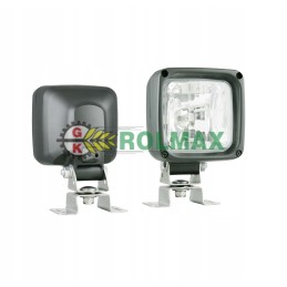 Halogeninė darbo lempa su omega laikikliu ir įmontuota