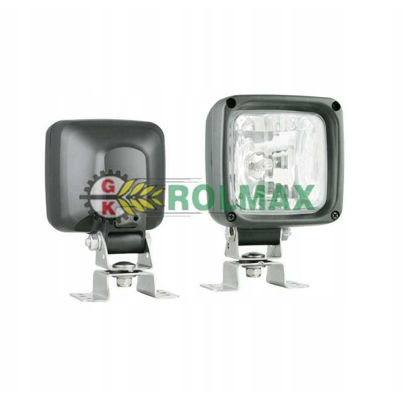 Halogeninė darbo lempa su omega laikikliu ir įmontuota