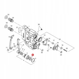 Sandarinimo komplektas fendt f931962020290 originalus