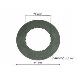 Vidinė plokštė john deere l34064 l40624
