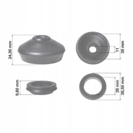 Deutz stabdžių siurblio remonto komplektas