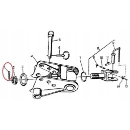 Transportavimo kablio kaištis 8x71 c 360