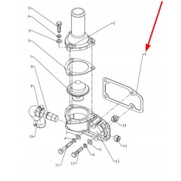 490b 43005 termostato korpuso tarpiklis