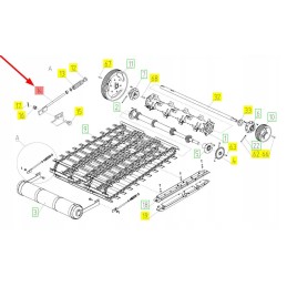 101265116 tiekimo juostos įtempimo varžtas