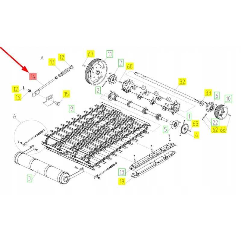 101265116 tiekimo juostos įtempimo varžtas