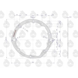 Kėlimo siurblio sandariklis 95462 krazelitas 0 8mm c