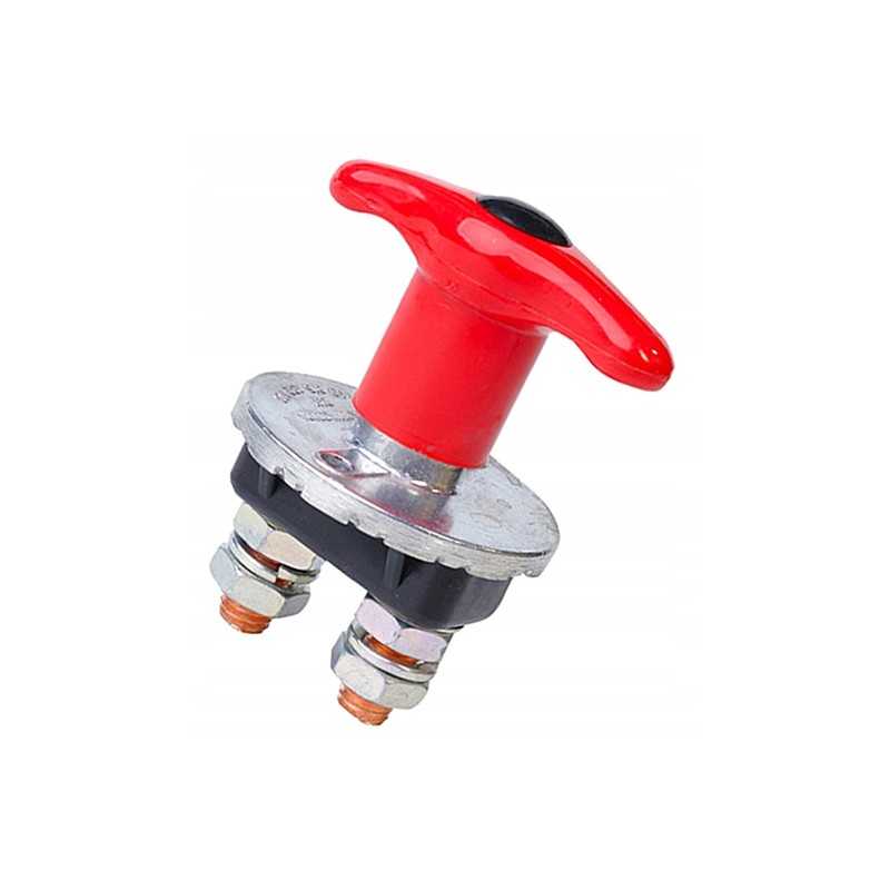 Dabartinis v0e76 akumuliatoriaus svirties 2000a atjungiklis