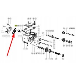 606818 0 pavarų dėžės sandariklis