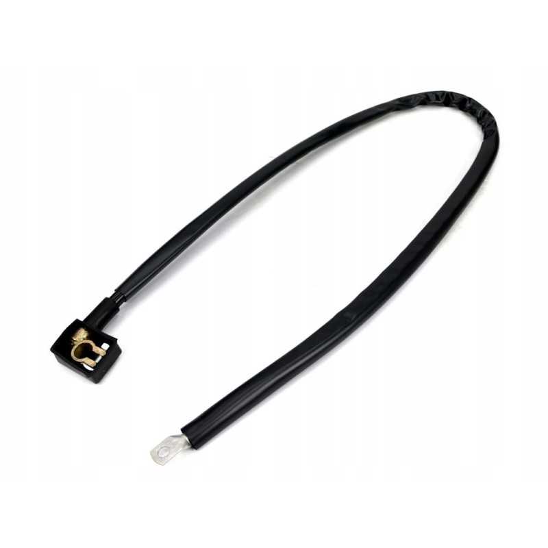 Įžeminimo kabelis, spaustukas, kilpa, M10, 130 cm, 50 mm2 ekspozicija