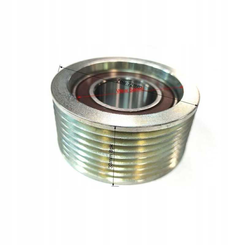 Įtempiklio skriemulys john deere 7000 8pk 30x72x33