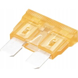 Ašmenų saugiklis 32v 5a l 18 8 mm smėlio spalvos imaxx