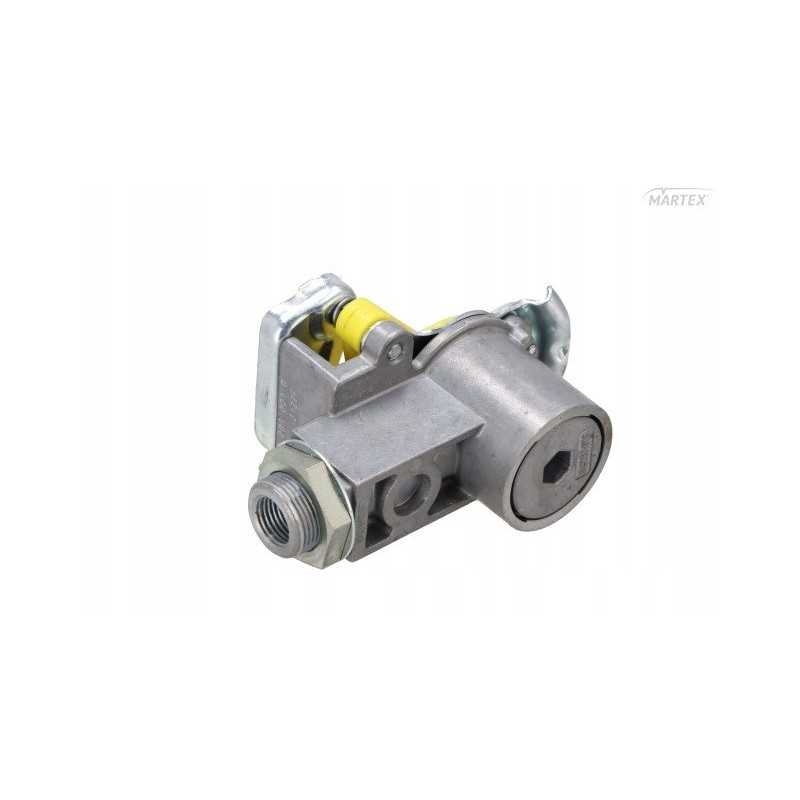 Kieta pneumatinė jungtis, geltona M16 Wabco