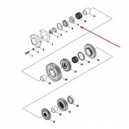 Tb550 372 08 galinio veleno atraminis žiedas