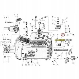 Šakės velenas i iv ir atbulinės eigos pavara c 330 5001