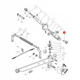 Pin just massey ferguson 3808969m93 originalus