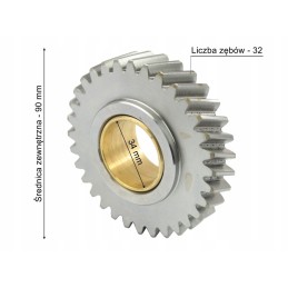 Alyvos siurblio tarpinis ratas c 385 86007080