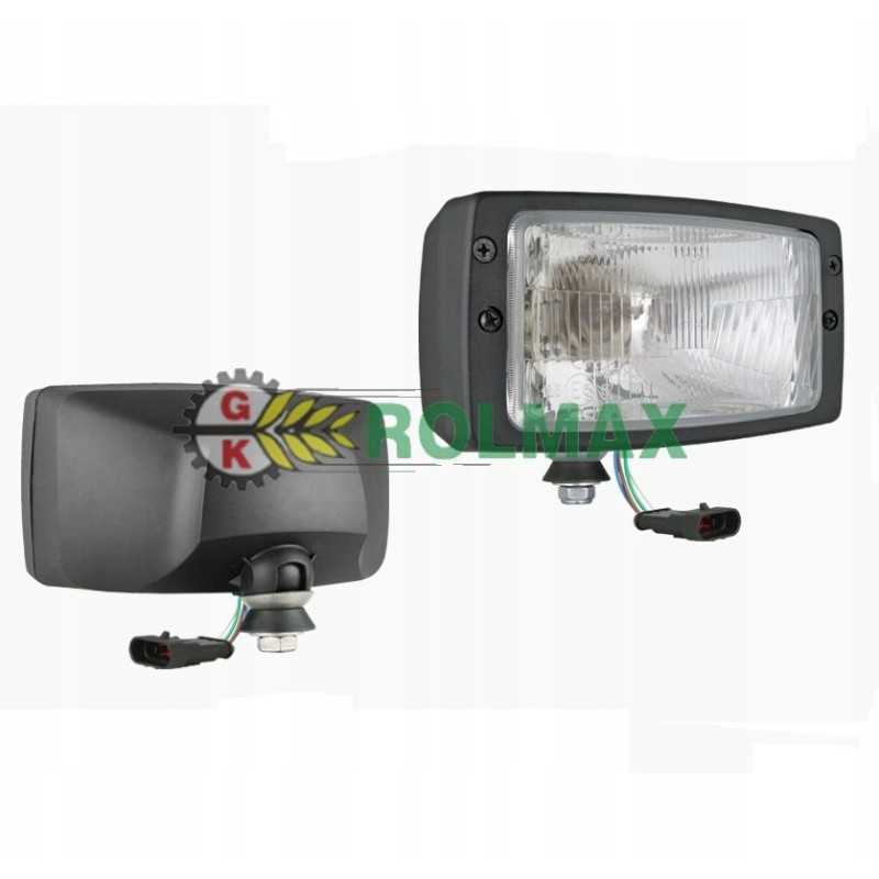 R2 tipo priekinis žibintas korpuse su i laidu