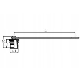 Sks9m120 raudonas apsauginis dangtelis