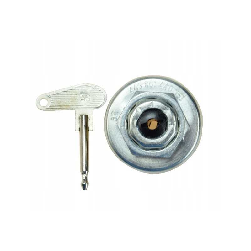 Uždegimo jungiklis su rakteliu, metaline Zetor veržle